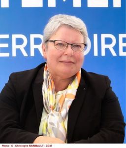 Nadège Arnault, Présidente du Conseil Départemental d'Indre-et-Loire